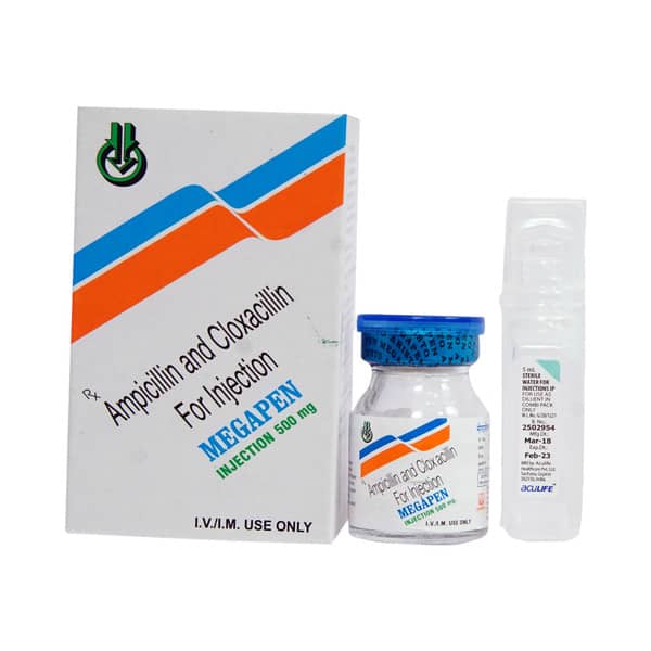 Megapen 500mg Dry Vial Of 1 Powder For Injection