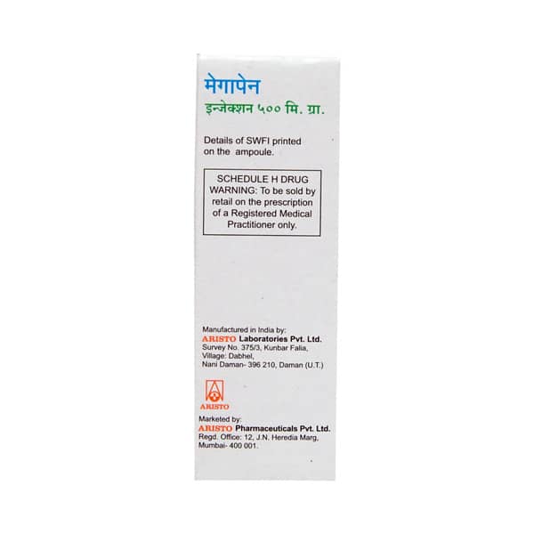 Megapen 500mg Dry Vial Of 1 Powder For Injection