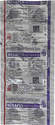 Megapen Kid Strip Of 10 Tablets