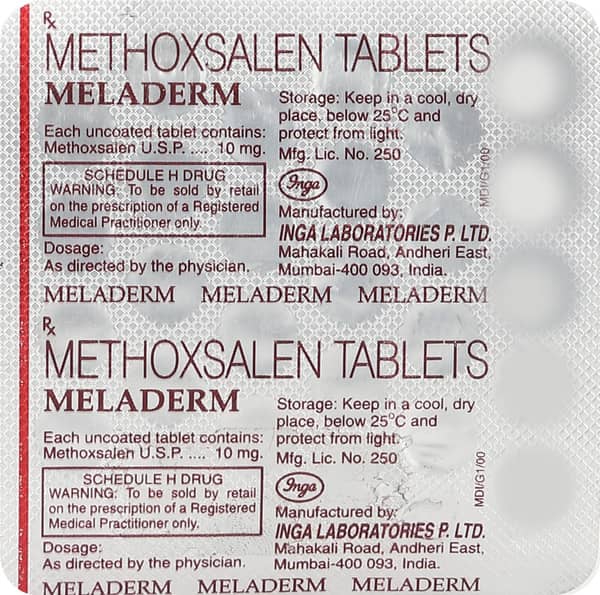 Meladerm 10mg Strip Of 30 Tablets