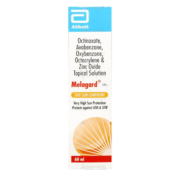 Melagard 50 Plus Stay Sun Confident Bottle Of 60ml Solution