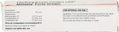 Melalite Forte Tube Of 30gm Cream