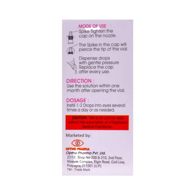 Melose Bottle Of 10ml Eye Drops