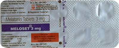 Meloset 3mg Strip Of 10 Tablets