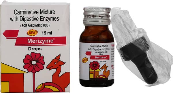 New Merizyme Bottle Of 15ml Oral Drops