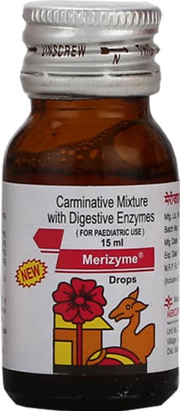 New Merizyme Bottle Of 15ml Oral Drops