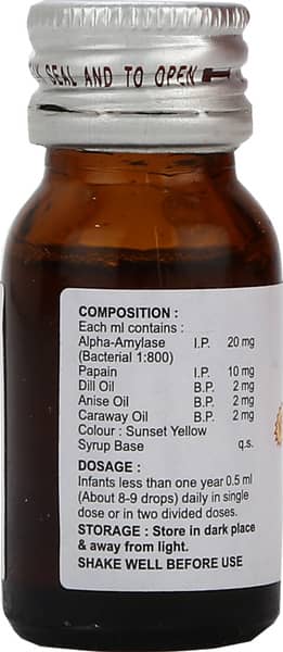 New Merizyme Bottle Of 15ml Oral Drops