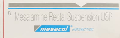 Mesacol Enema 4g 60ml Rectal Suspension