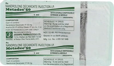 Metadec 50mg Ampoule Of 1ml Injection