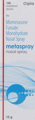 Metaspray 100md Bottle Of 10gm Nasal Spray