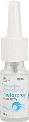 Metaspray 100md Bottle Of 10gm Nasal Spray