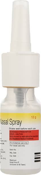 Metatop 120md Bottle Of 12gm Nasal Spray
