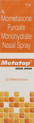 Metatop 120md Bottle Of 12gm Nasal Spray