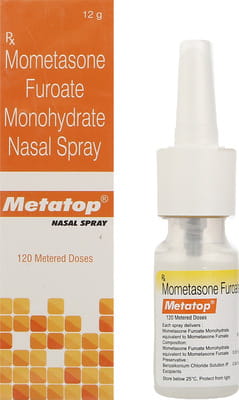 Metatop 120md Bottle Of 12gm Nasal Spray