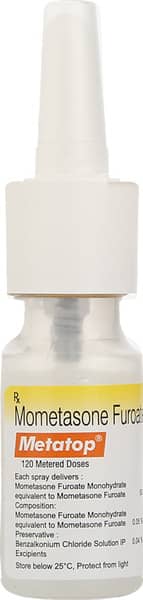 Metatop 120md Bottle Of 12gm Nasal Spray