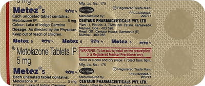 Metoz 5mg Strip Of 10 Tablets