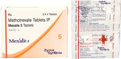 Mexate 5mg Strip Of 4 Tablets