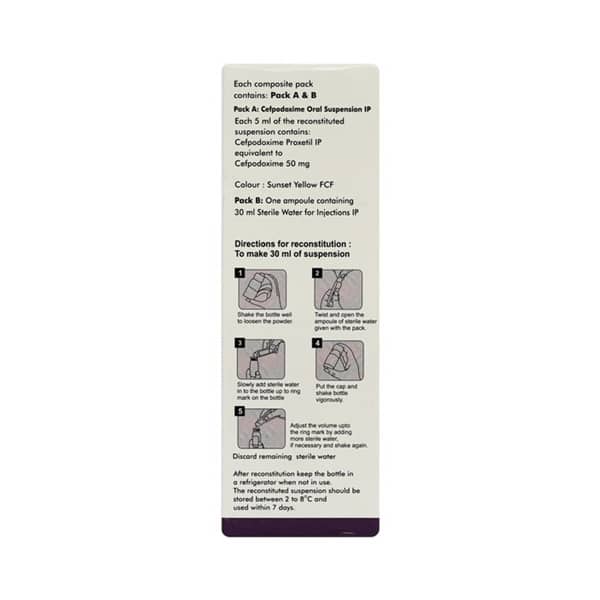 Microcef 50mg Bottle Of 30ml Dry Syrup