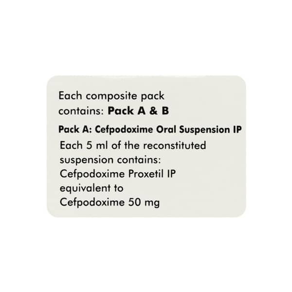 Microcef 50mg Bottle Of 30ml Dry Syrup
