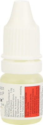 Milflox 0.5% Bottle Of 5ml Eye Drops