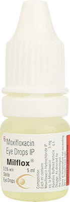Milflox 0.5% Bottle Of 5ml Eye Drops