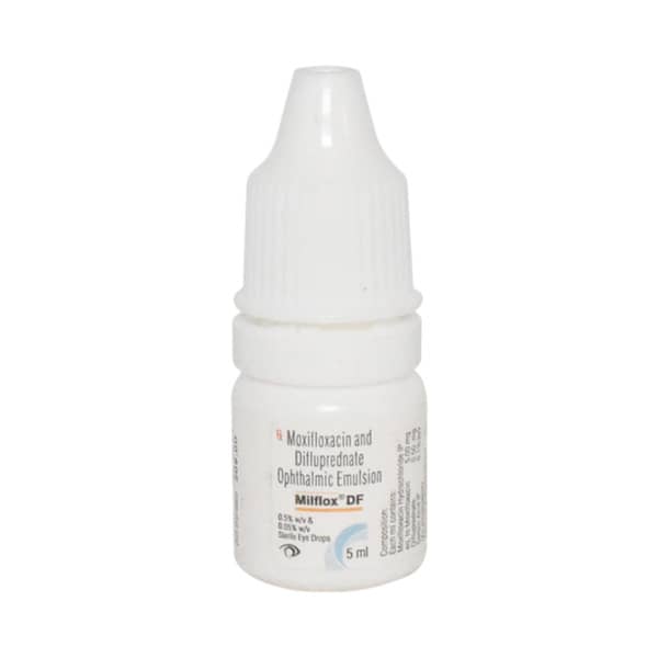 Milflox Df Bottle Of 5ml Eye Drops
