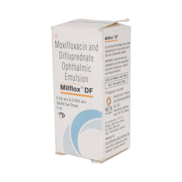 Milflox Df Bottle Of 5ml Eye Drops