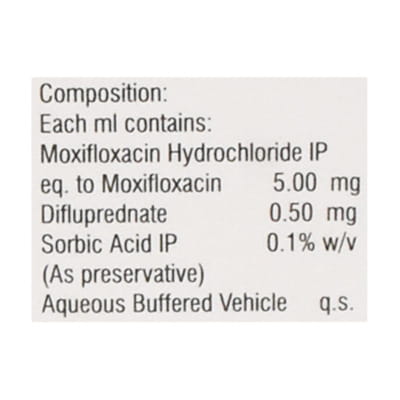 Milflox Df Bottle Of 5ml Eye Drops
