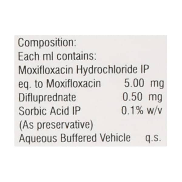 Milflox Df Bottle Of 5ml Eye Drops