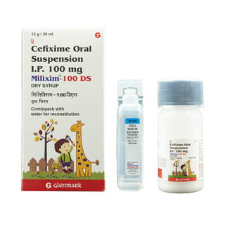 Milixim 100Mg Ds Bottle Of 30Ml Dry Syrup