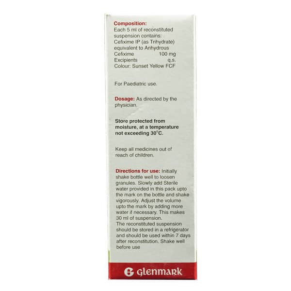 Milixim 100Mg Ds Bottle Of 30Ml Dry Syrup