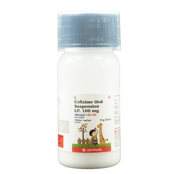Milixim 100Mg Ds Bottle Of 30Ml Dry Syrup
