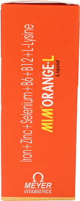 Mimorange L Orange Flavour Bottle Of 200ml Syrup