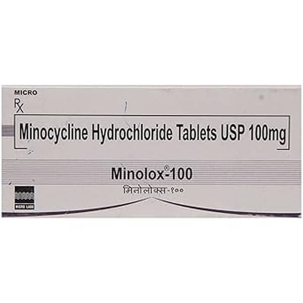 Minolox 100Mg Strip Of 10 Tablets