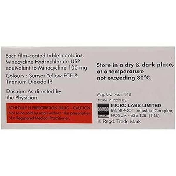 Minolox 100Mg Strip Of 10 Tablets