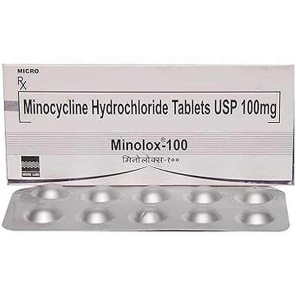 Minolox 100Mg Strip Of 10 Tablets
