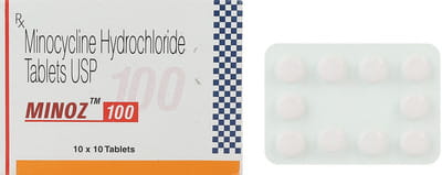 Minoz 100mg Strip Of 10 Tablets