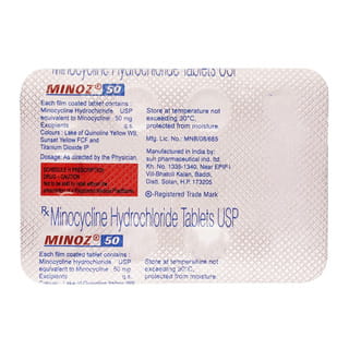 Minoz 50Mg Strip Of 10 Tablets
