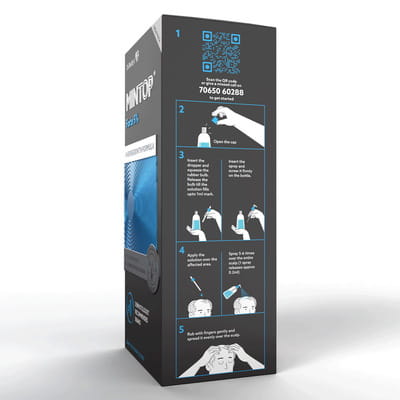 Mintop Forte 5% Minoxidil Bottle Of 60ml Solution