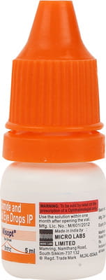 Misopt Bottle Of 5ml Eye Drops