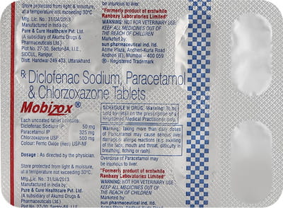 Mobizox Strip Of 10 Tablets