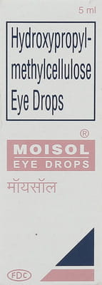 Moisol Bottle Of 5ml Eye Drops