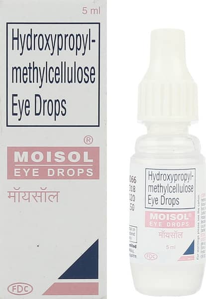 Moisol Bottle Of 5ml Eye Drops