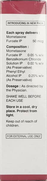 Momeflo Bottle Of 10ml Nasal Spray