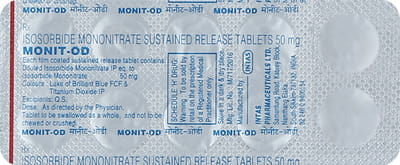 Monit Od 50mg Strip Of 10 Tablets