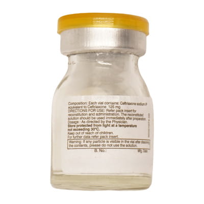 Monocef 125mg Dry Vial Of 1 Powder For Injection