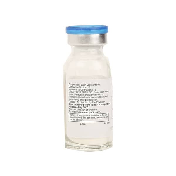 Monocef 1Gm Dry Vial Of 1 Powder For Inajection