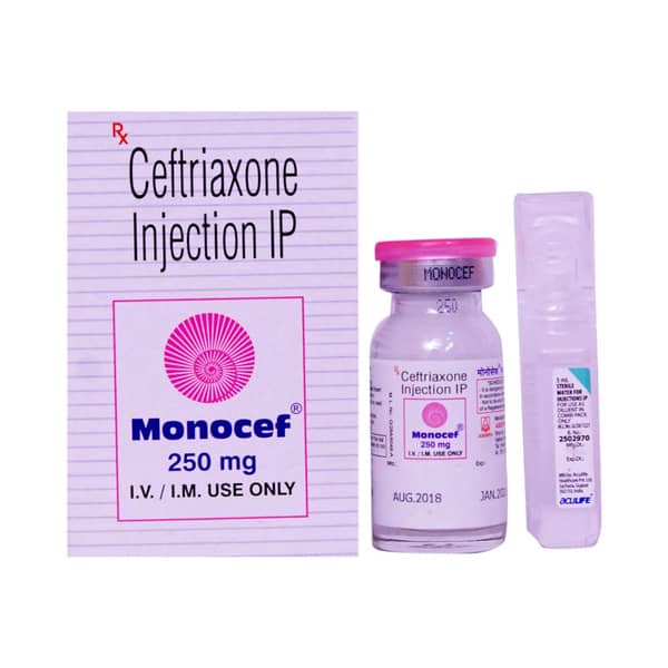 Monocef 250mg Powder For Injection