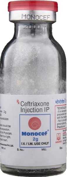 Monocef 2gm Powder For Injection