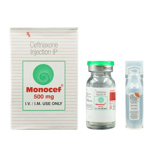 Monocef 500mg Powder For Injection